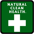 Natural, Clean, Health Medicinal Marijuana Auto Decal